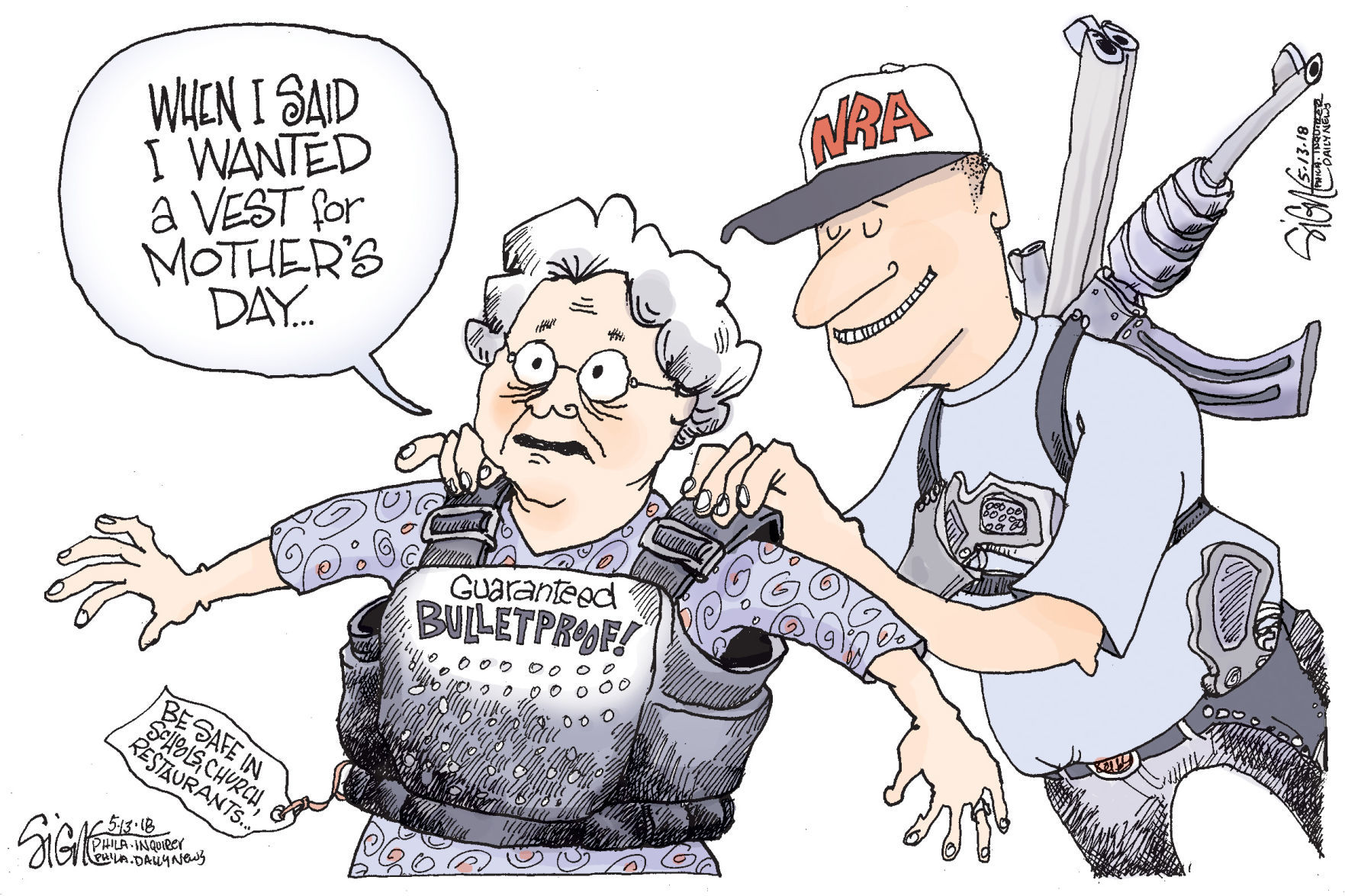 Signe Wilkinson / Philadelphia Daily News